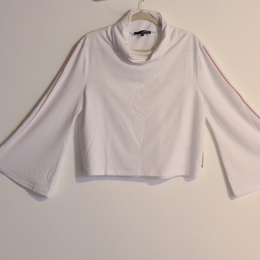 Profile By Gottex White Long Sleeve Top
